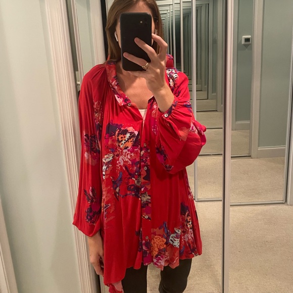 Free People Meadowlark Button-down S - Picture 7 of 9